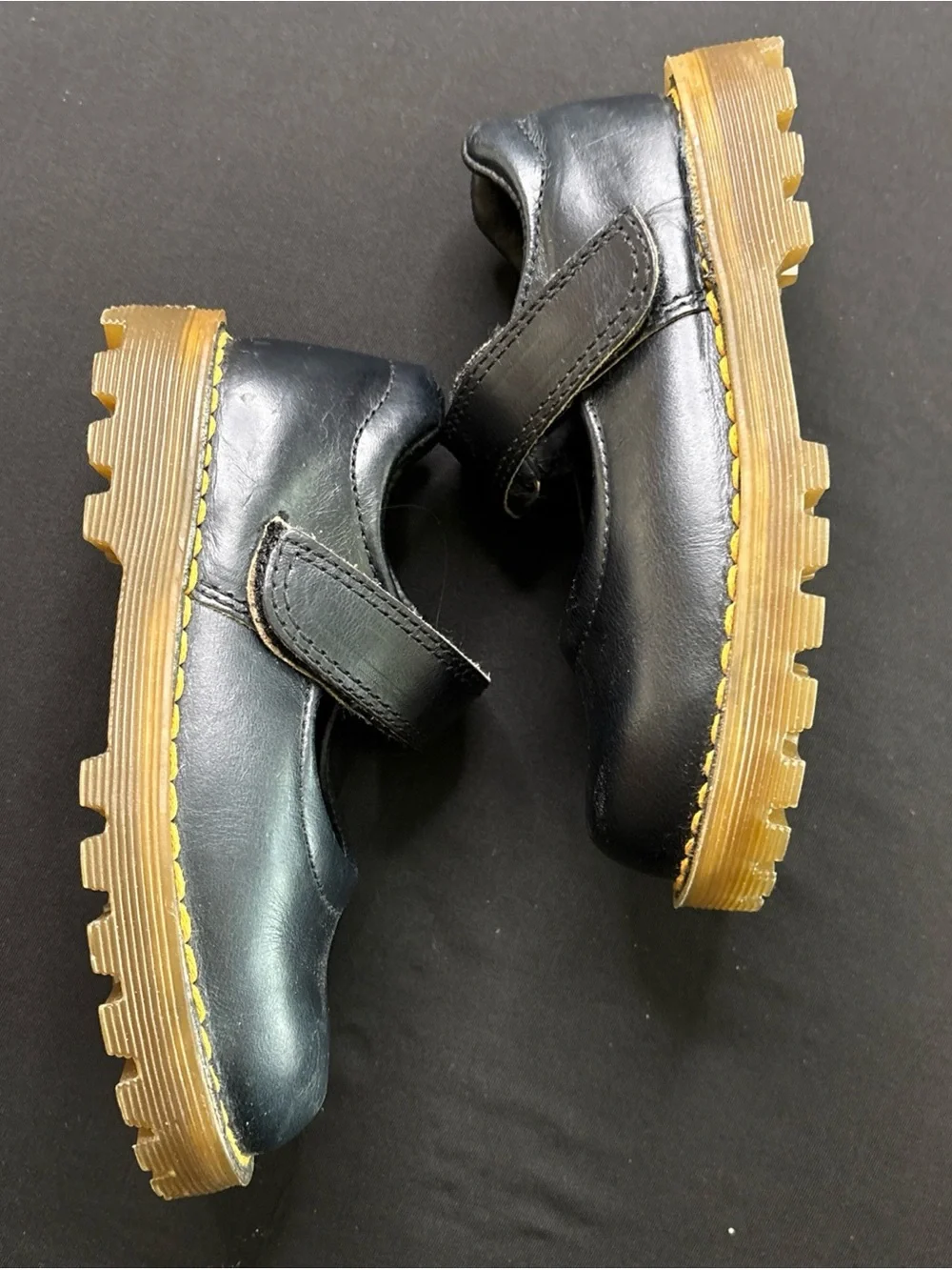Kids NWO tags  Dr. Martens Mary Jane Shoes Strap Shoes  Black Size US 8 Girls